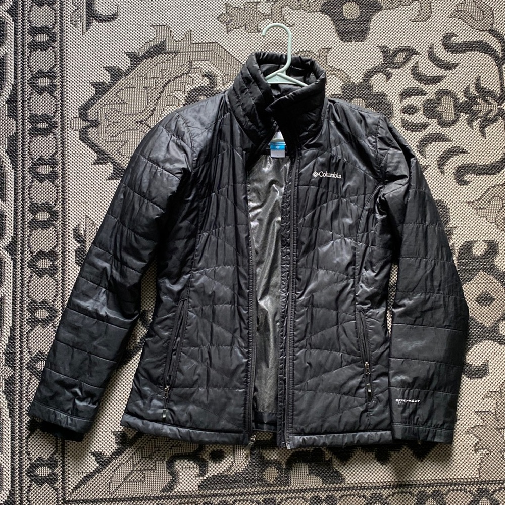 Small Columbia Omni heat hood less jacket